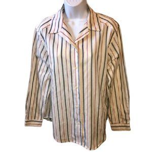Pendleton Country Sophisticates Blouse Stripe 14P